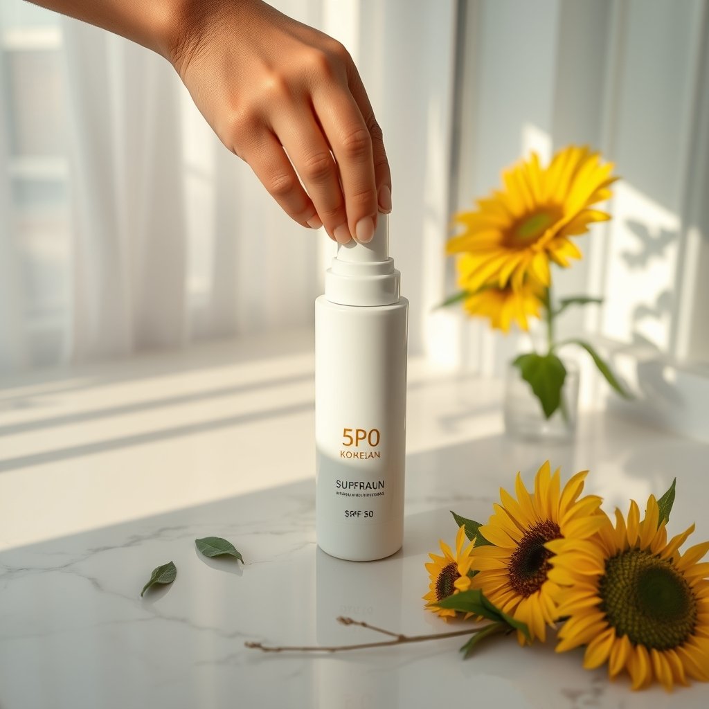 korean sunscreen product view