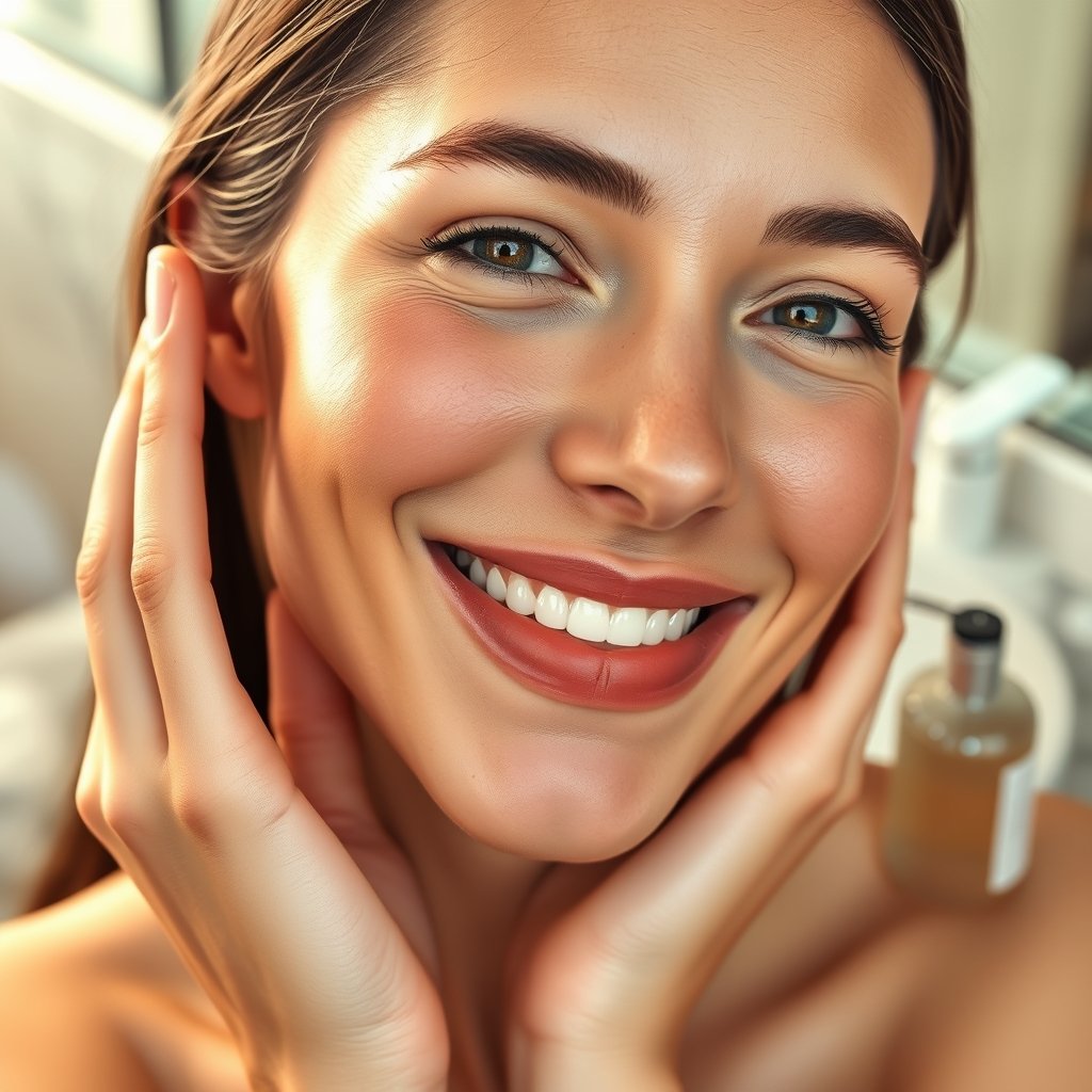 niacinamide toner in action