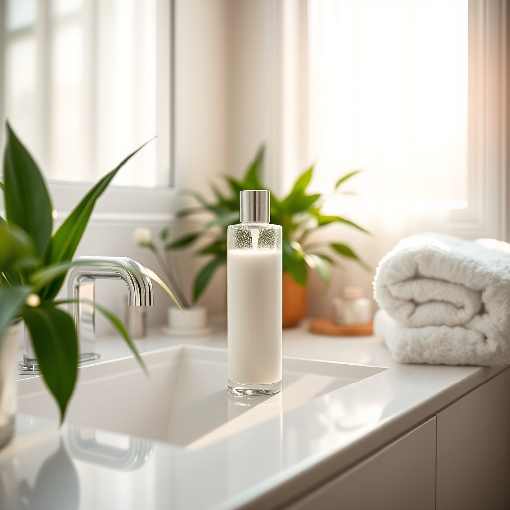 cream toner product view