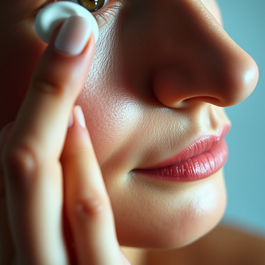 eye cream in action