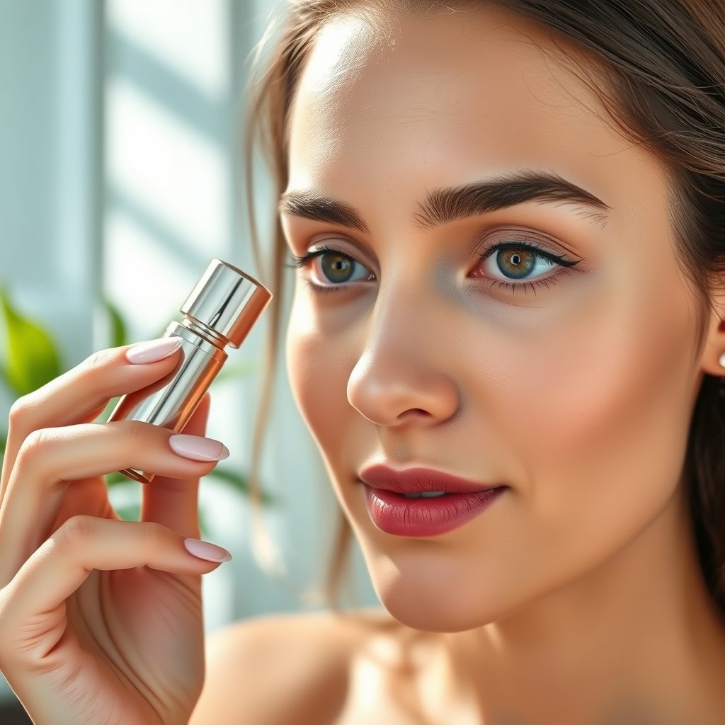 eye serum in action