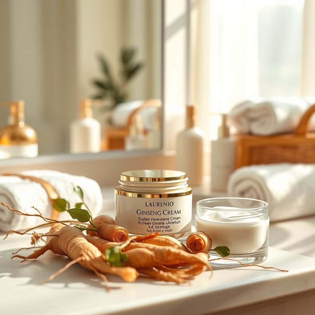 ginseng cream product view