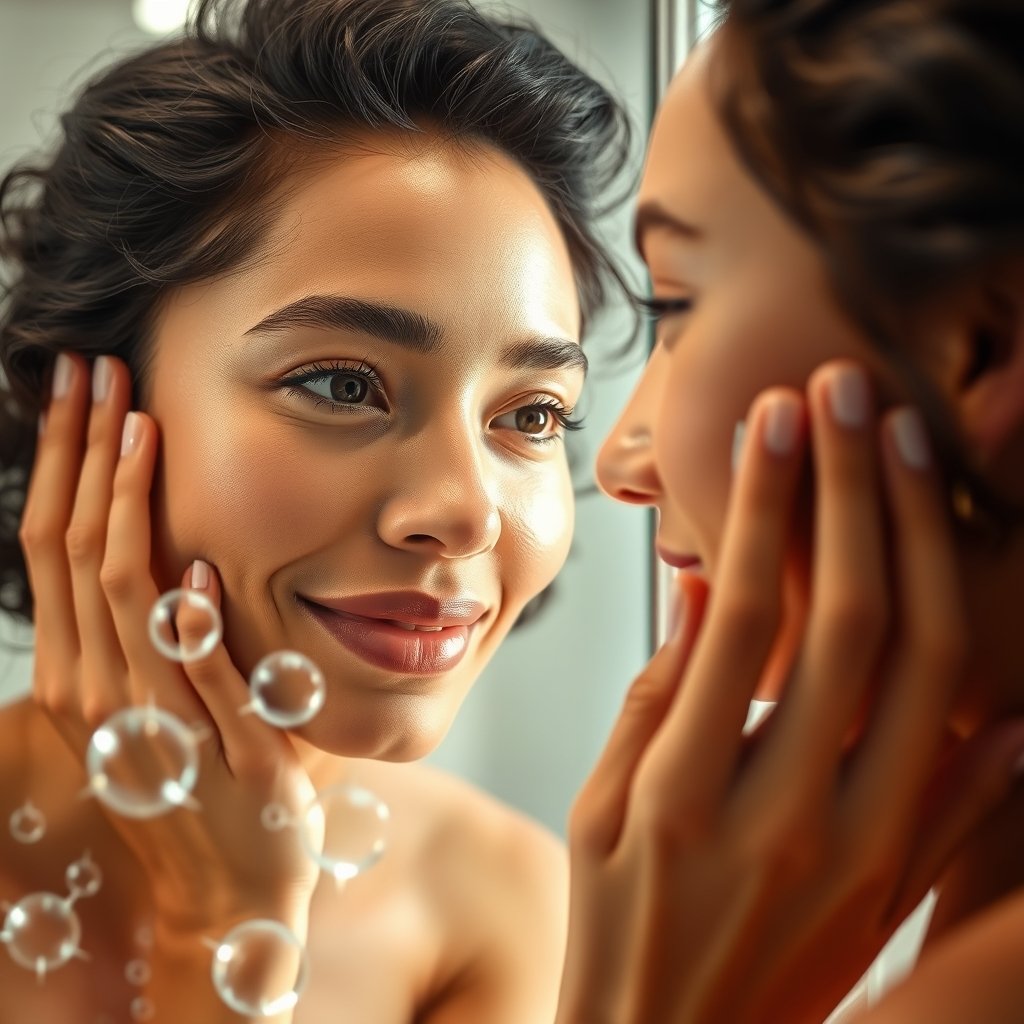 hyaluronic cream in action