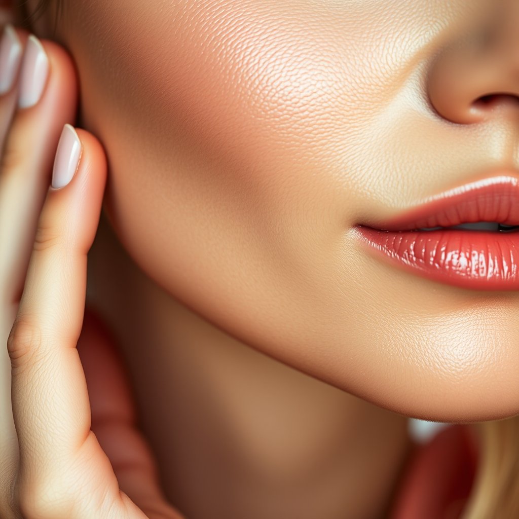hyaluronic serum in action