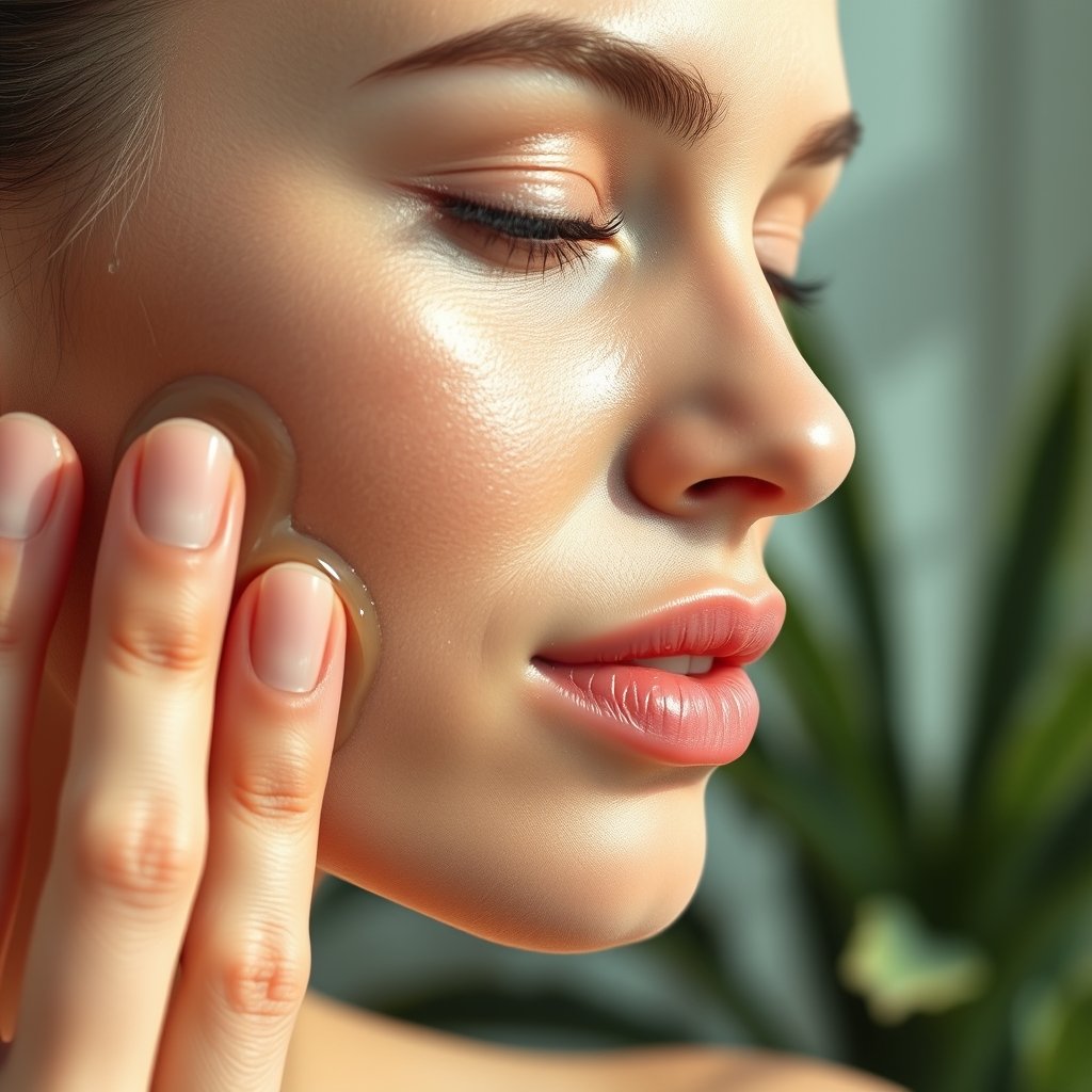 hydration serum in action